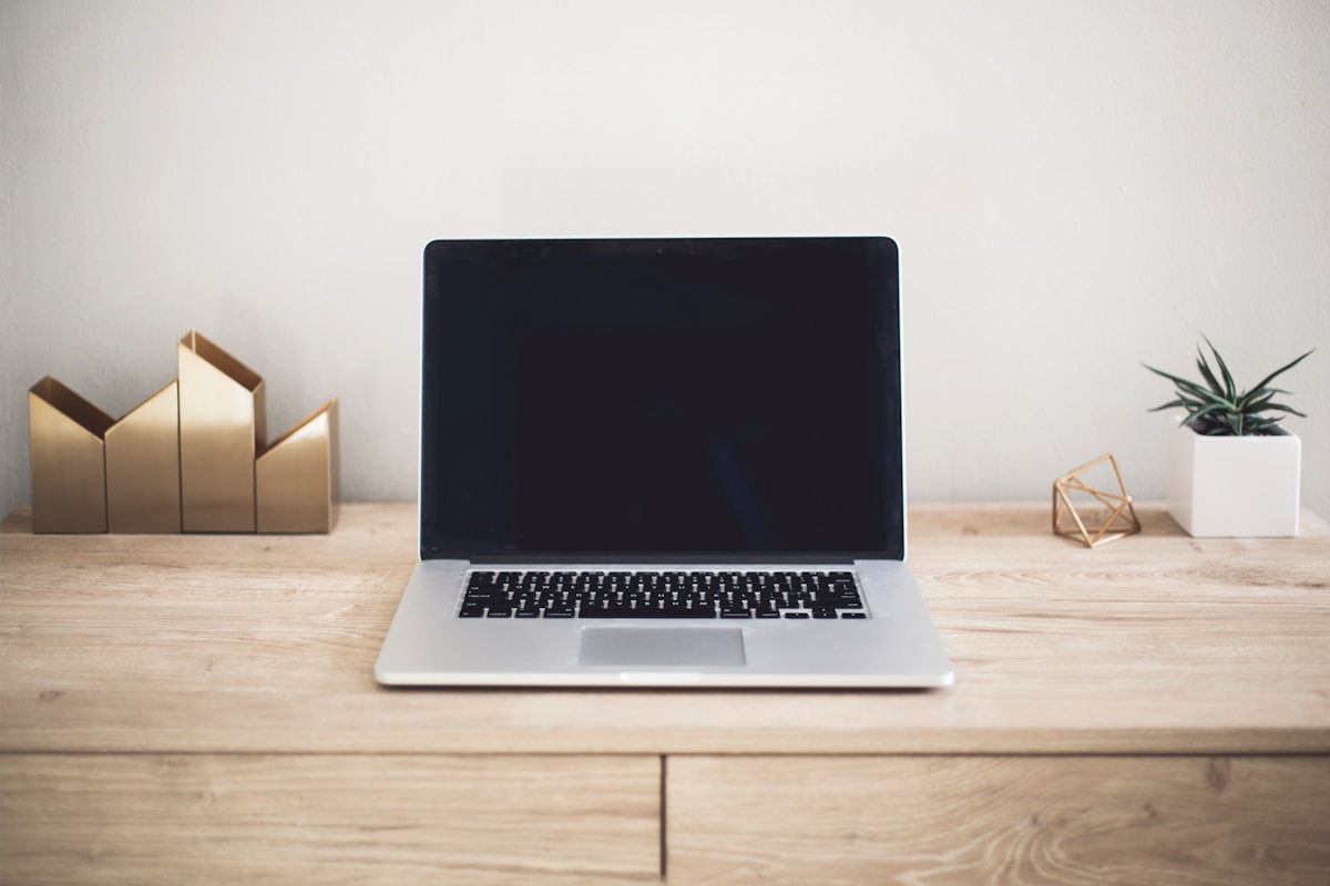 Professional workspace representing privacy and secure information handling
